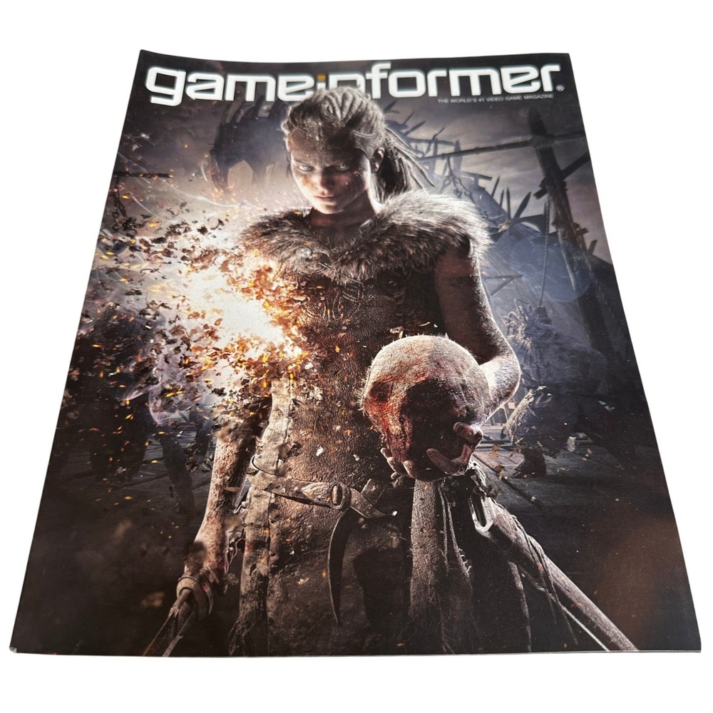 Game Informer Magazine Issue 289 May 2017 Hellblade Senua's Sacrifice Cover Art